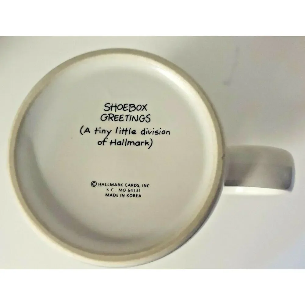 Hallmark Shoebox Greetings Coffee‎ Mug - Fishing Bear- 1987